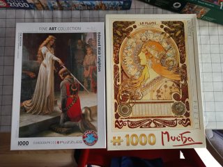 Colección de 13 puzzles. SOLO COLECCIÓN COMPLETA.
