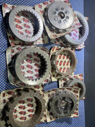 Lote discos embrague moto