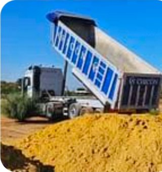 Excavadora con bañera