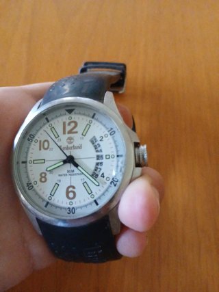 Reloj Timberland Plata y Negro