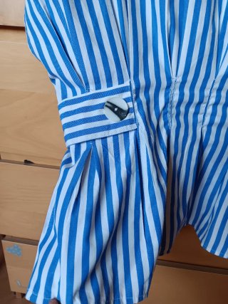 Blusa Sfera Rayas Azul Talla XL