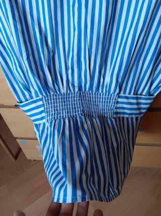 Blusa Sfera Rayas Azul Talla XL