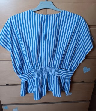 Blusa Sfera Rayas Azul Talla XL