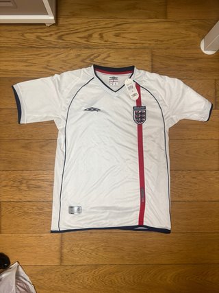 Camiseta Retro Inglaterra Umbro Talla L