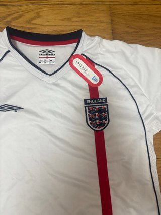 Camiseta Retro Inglaterra Umbro Talla L