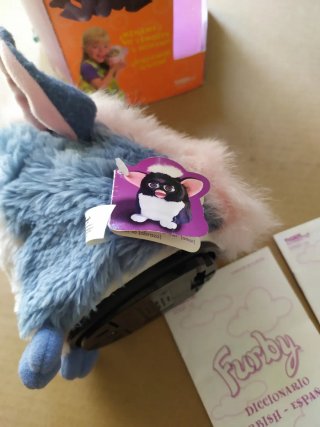 Furby Peluche Azul y Rosa