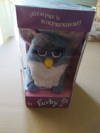 Furby Peluche Azul y Rosa