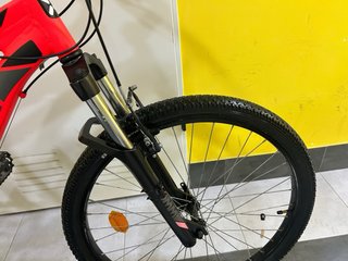 Bicicleta Montaña Roja B'TWIN