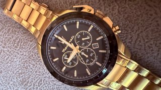 Reloj Maserati Cronógrafo Dorado Negro