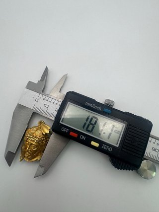 011-03-00565 COLGANTE BUSTO CRISTO ORO 18K
