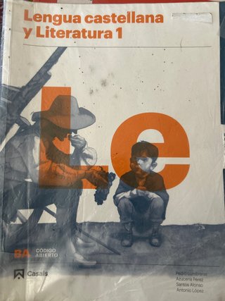 Lengua castellana y literatura 1, Le Bachillerato
