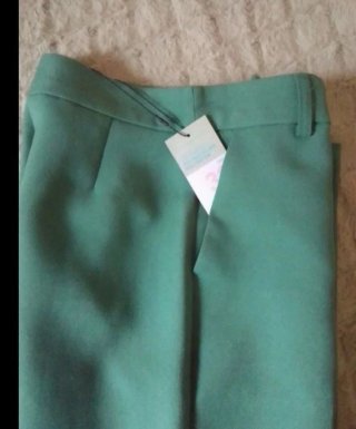 Pantalón verde mujer