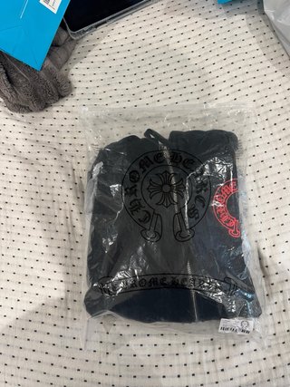 Sudadera Chrome Hearts Negra Roja