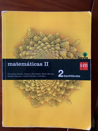 Matemáticas II 2 Bachillerato