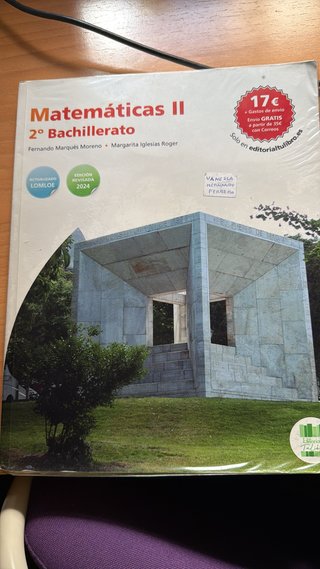 MATEMATICAS II 2º BACHILLERATO