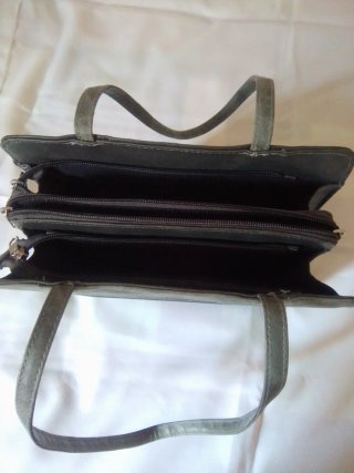 Bolso Gris Mujer