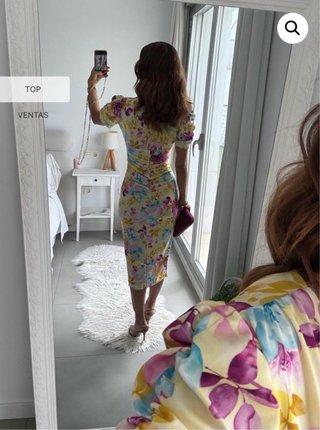 Vestidos largos estampados talla única