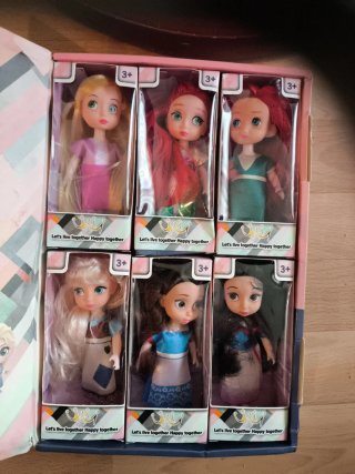 Set 6 Principesse Disney