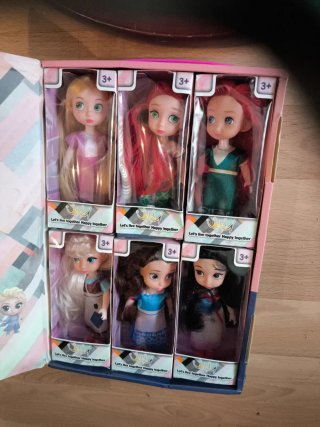 Set 6 Principesse Disney