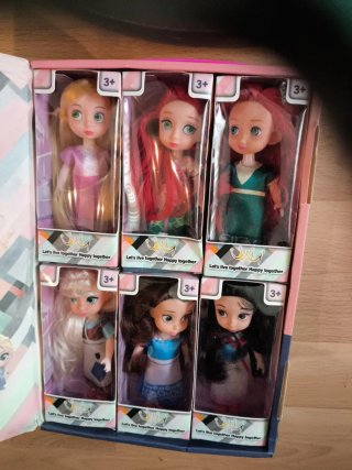Set 6 Principesse Disney