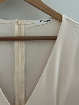 Vestido Fashion beige talla L