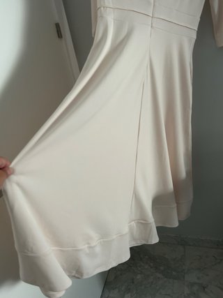 Vestido Fashion beige talla L