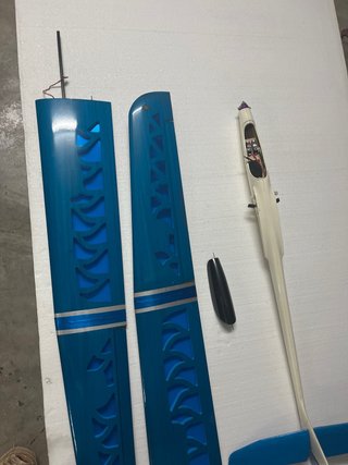 Velero Aeromodelismo Azul