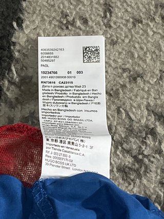 Bañador Boss Azul Talla M