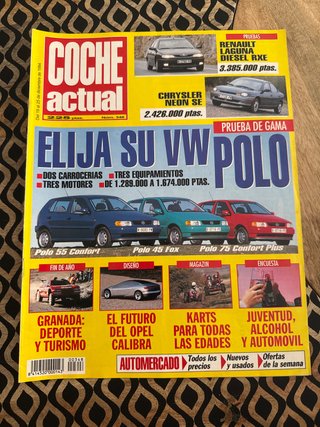 Revista Coche Actual 348 - Diciembre 1994