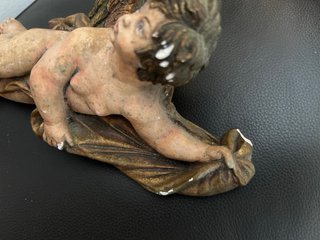 2 antichi angeli in gesso