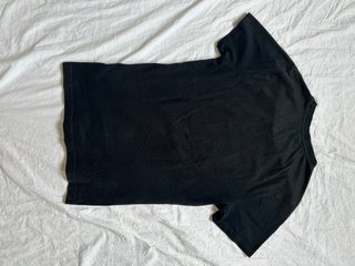 Camiseta Mister Tee Negra Estampada
