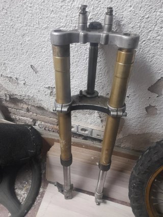 Rieju Llantas de moto doradas
