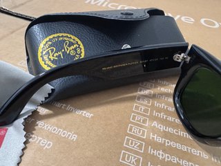Gafas de sol Ray-Ban Wayfarer Puffer Negras