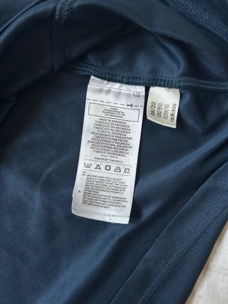 Camiseta deportiva Adidas azul