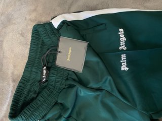 Palm Angels Pantalones Cortos Verdes