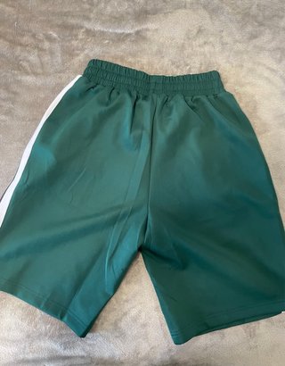 Palm Angels Pantalones Cortos Verdes