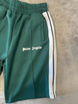 Palm Angels Pantalones Cortos Verdes