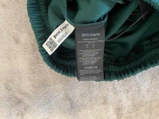 Palm Angels Pantalones Cortos Verdes