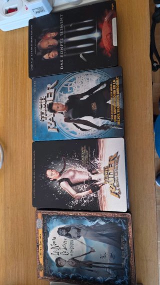 Lote DVDs Steelbook Películas Acción