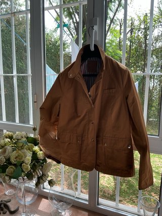 Parka Massimo Dutti Marrón