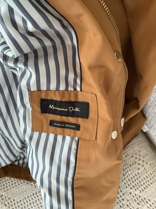 Parka Massimo Dutti Marrón