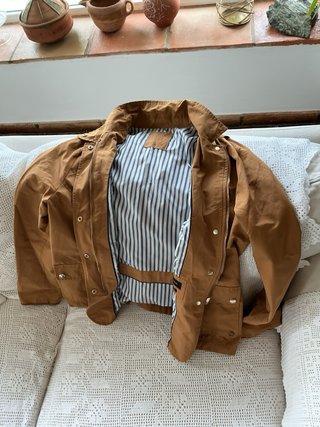 Parka Massimo Dutti Marrón