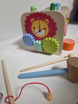 Giocattoli in legno educativi