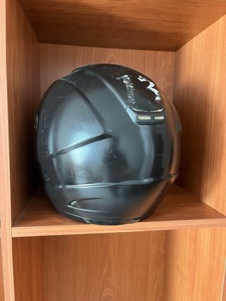 Casco Moto MT Talla M Negro
