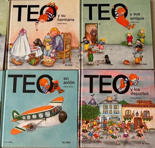 Lote de libros compuesto por la colección Teo...