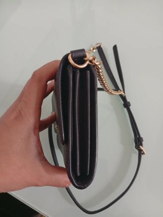 Bandolera Michael Kors Negra Piel