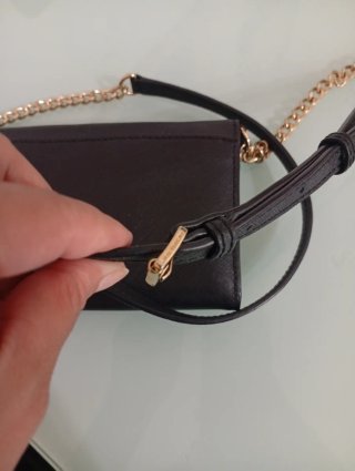 Bandolera Michael Kors Negra Piel