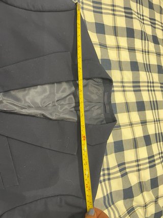 Traje de chaqueta azul marino clásico