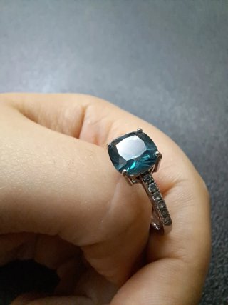 Anello Stroili Argento 925 Pietra Blu