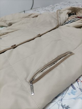 Chaqueta Burberry London Beige.Mujer